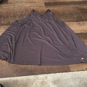 Open back tank